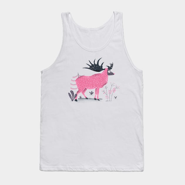 Undercover moose Tank Top by rfortes